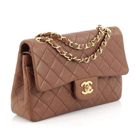 chanel brown bag|chanel bag brown vintage.